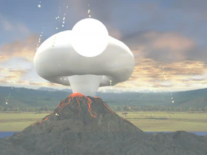 Volcanic 3D Model