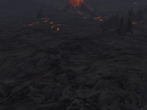 вулканический 3D Модель