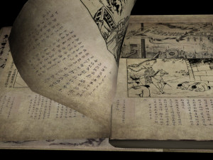 Ancient book 3D Model