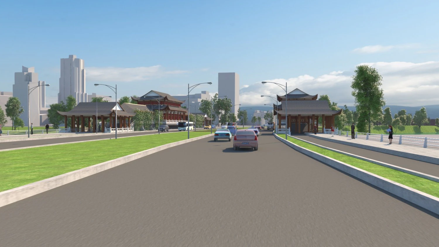 Bridge 3D Model .c4d .max .obj .3ds .fbx .stl .blend 