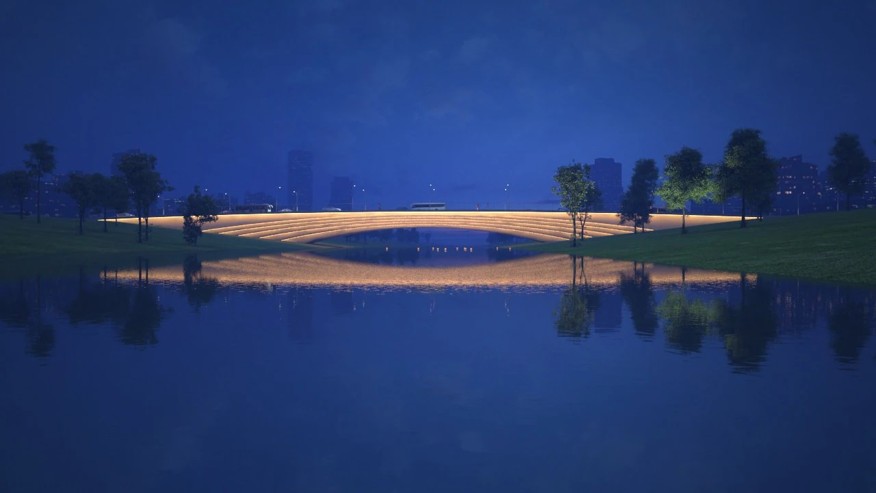 Bridge 3D Model .c4d .max .obj .3ds .fbx .stl .blend 