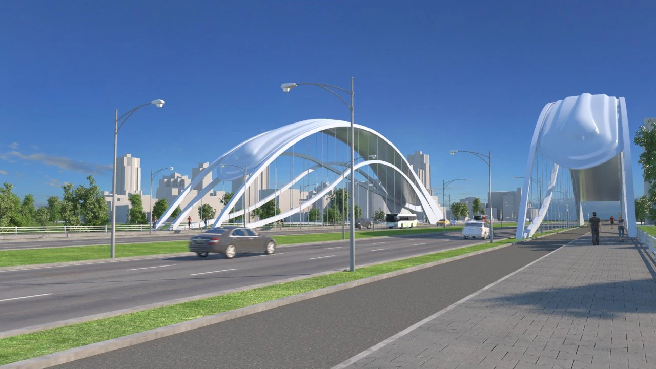 Puente Modelo 3D .c4d .max .obj .3ds .fbx .stl .blend 