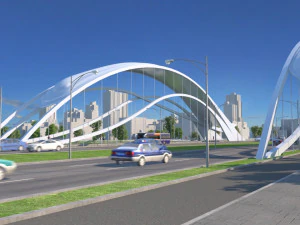 Puente Modelo 3D