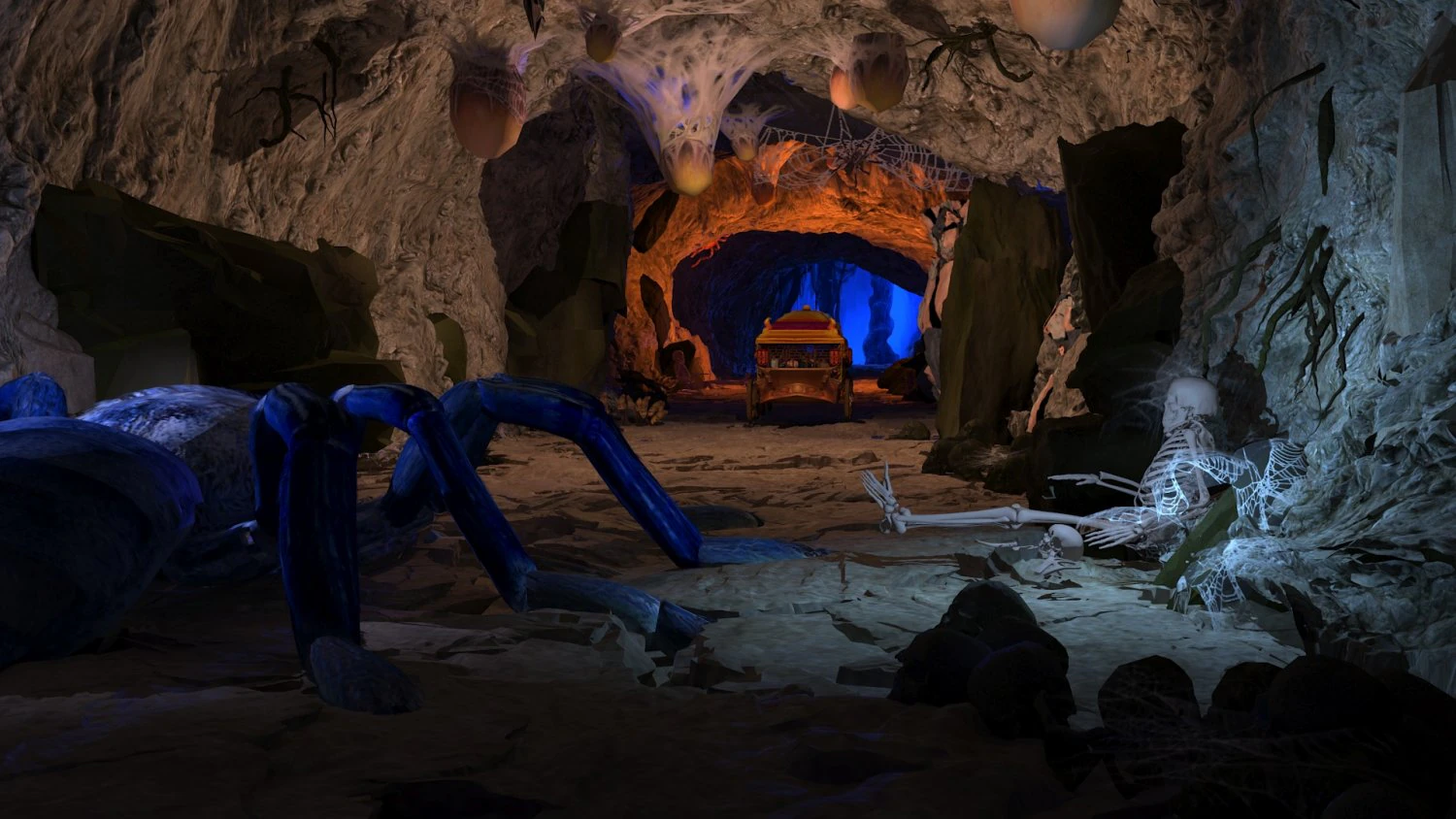 Cave exploration 3D Model .c4d .max .obj .3ds .fbx .stl .blend 