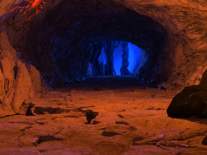 Cave exploration 3D Model