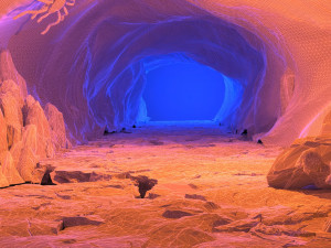 Cave exploration 3D Model