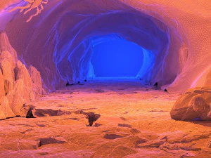 Cave exploration 3D Model