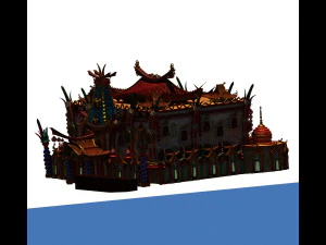 Globe Theatre1 3D Model