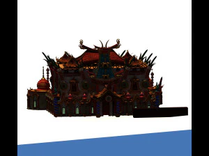 Globe Theatre1 3D Model