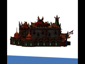 Globe Theatre1 3D 模型