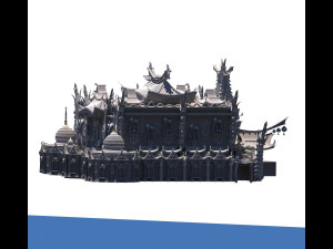 Globe Theatre1 3D 模型