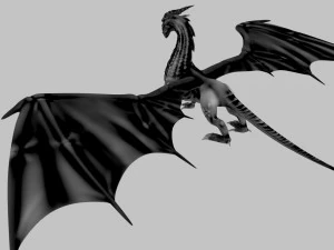 Drag&oacute;n Modelo 3D