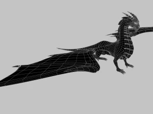 Drag&oacute;n Modelo 3D