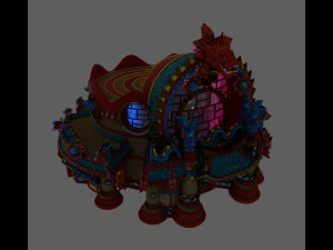 &Ccedil;ay fincanları 3D Model