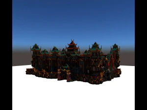 Шахтный поезд 3D Модель