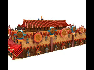 Trackless Dark Ride 3D Model