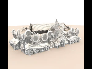 Trackless Dark Ride 3D Model
