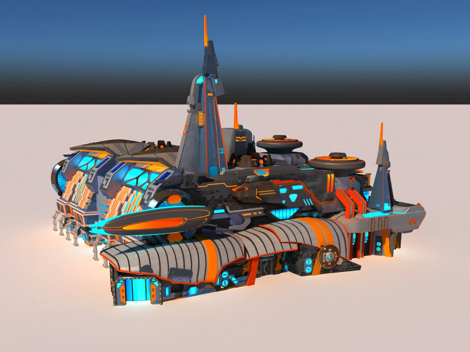 Interactive 3D Model .c4d .max .obj .3ds .fbx .stl .blend