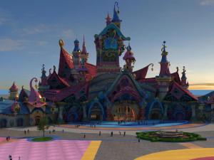 Childrens playground Model 3D