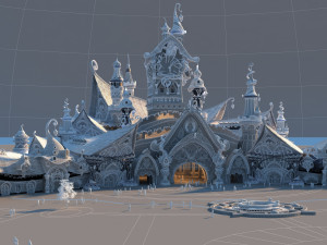 Childrens playground Model 3D