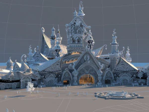 Childrens playground 3D Model