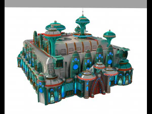 Stunt Theatre 3D Model