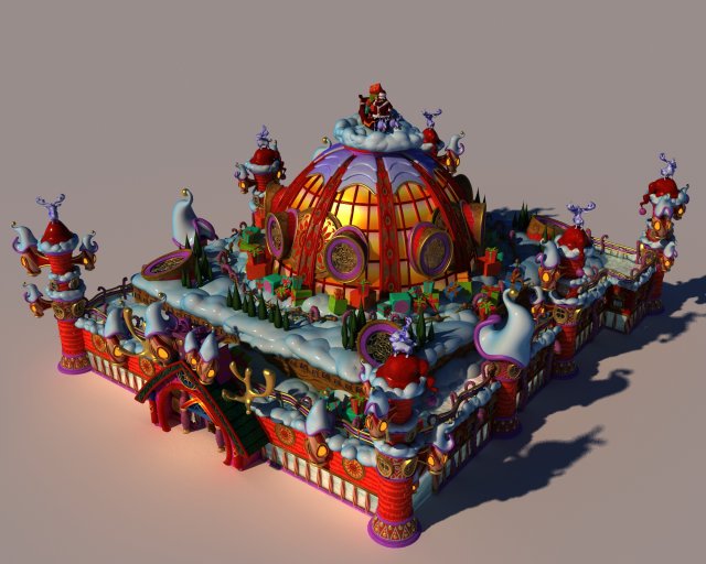 Spheron Theater Modelo 3D .c4d .max .obj .3ds .fbx .stl .blend 