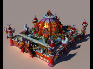 スフェロン シアター 3Dモデル