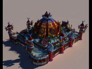 Teatro Esfer&oacute;n Modelo 3D