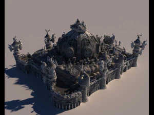 Teatro Esfer&oacute;n Modelo 3D