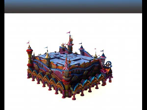 Rolling Dance Car 3D Model
