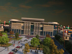 City building 3D Model