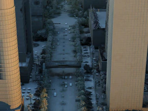 City building 3D Model