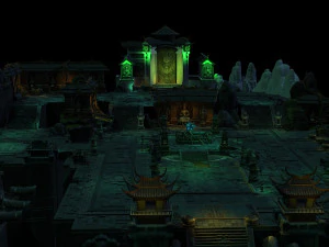 Underground palace 3D Model