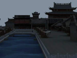 Ancient building 3D Model