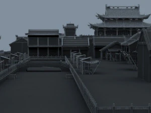 Ancient building 3D Model