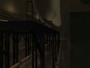 Nuclear facility 3D Model