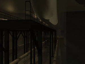 Nuclear facility 3D Model