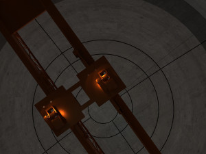 Nuclear facility 3D Model