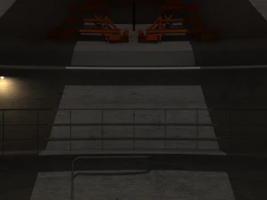 Nuclear facility 3D Model