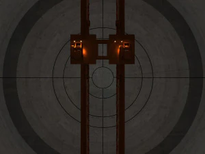 Nuclear facility 3D Model