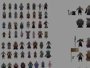 Game role 3D Model