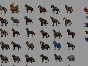 Game role 3D Model