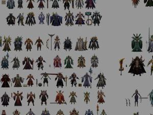 Game role 3D Model