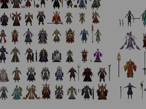 Game role 3D Model