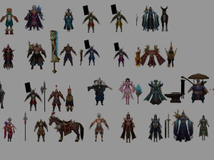 Game role 3D Model