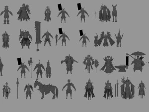 Game role 3D Model