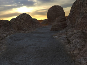 Terrain Modèle 3D