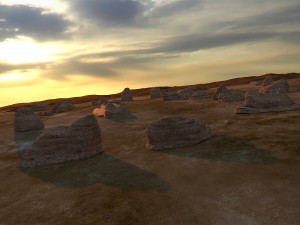 Terrain Modèle 3D