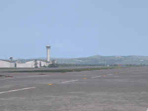 Military airport Modelo 3D